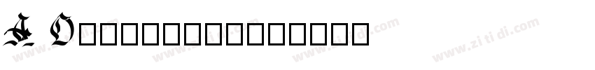 A Ordibehesht字体转换